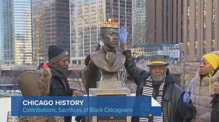 Video thumbnail: Chicago Tonight Black History Month's Chicago Connection