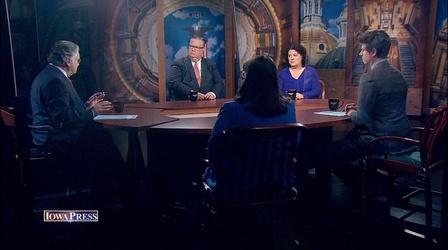 Video thumbnail: Iowa Press 5/14/2021 | Jessica Dunker and Mike Ralston