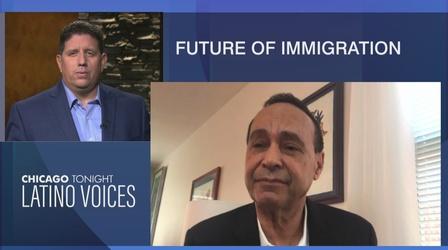 Video thumbnail: Chicago Tonight: Latino Voices Organization to Help Permanent Residents Become Citizens
