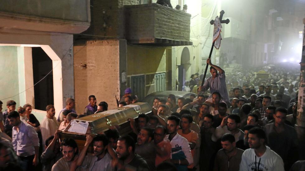 Coptic Christians targeted by gunmen in a deadly assault image