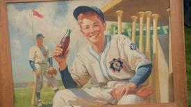 Appraisal: 1951 Coca-Cola Baseball Advertisement Painting: asset-mezzanine-16x9