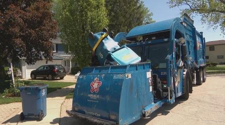 Video thumbnail: Chicago Tonight: Latino Voices Meet the Illinois Garbage Collector Named Driver of the Year
