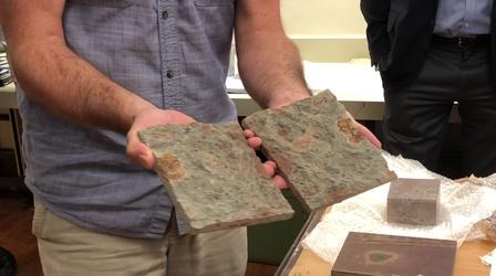 Video thumbnail: Chicago Tonight Field Museum Receives Fossilized Meteorite Collection