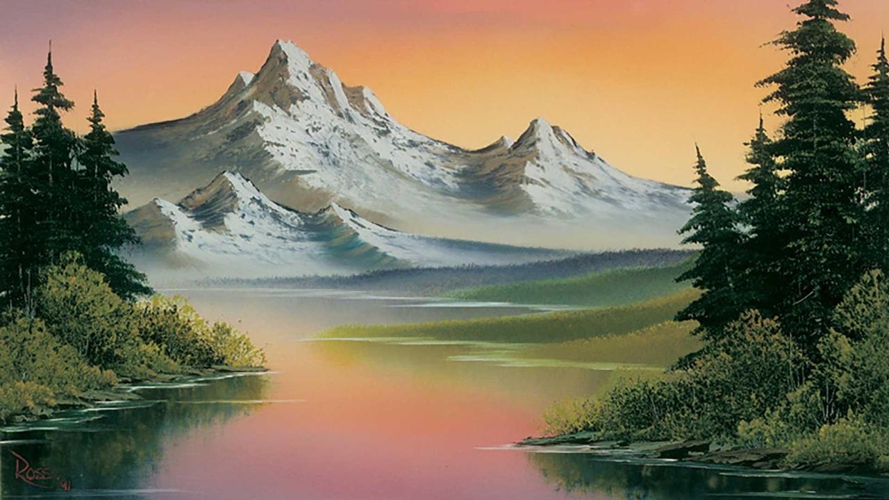 The Best of the Joy of Painting with Bob Ross | Gray Mountain