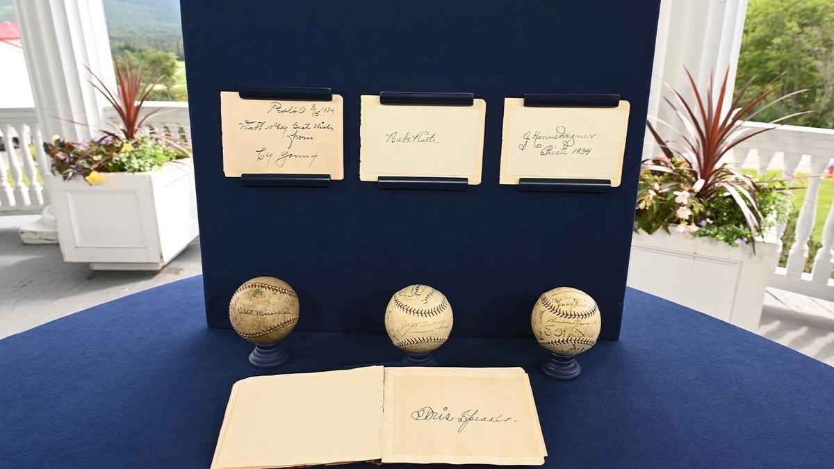 Appraisal 1928 1934 Baseball Autographs Collection Antiques