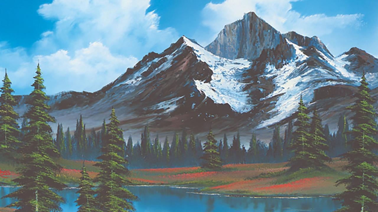 The Best of the Joy of Painting with Bob Ross | Mighty Mountain Lake