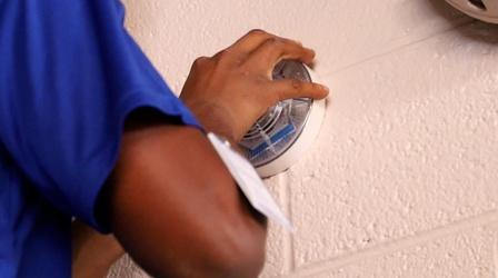Video thumbnail: Student Spotlight CCSD Installs New Instant Alert Systems in Every School
