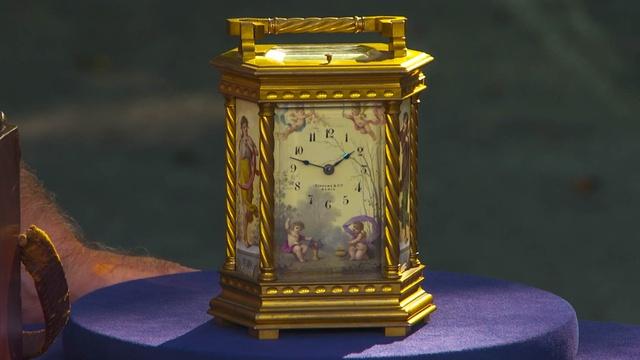 Antiques Roadshow | Appraisal: Tiffany & Co. Carriage Clock with Case, ca. 1890