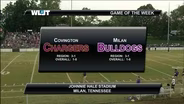 Covington High School vs Milan High School Football