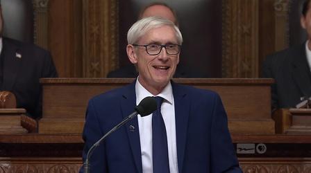 Video thumbnail: PBS Wisconsin Public Affairs 2019 State of the State Address