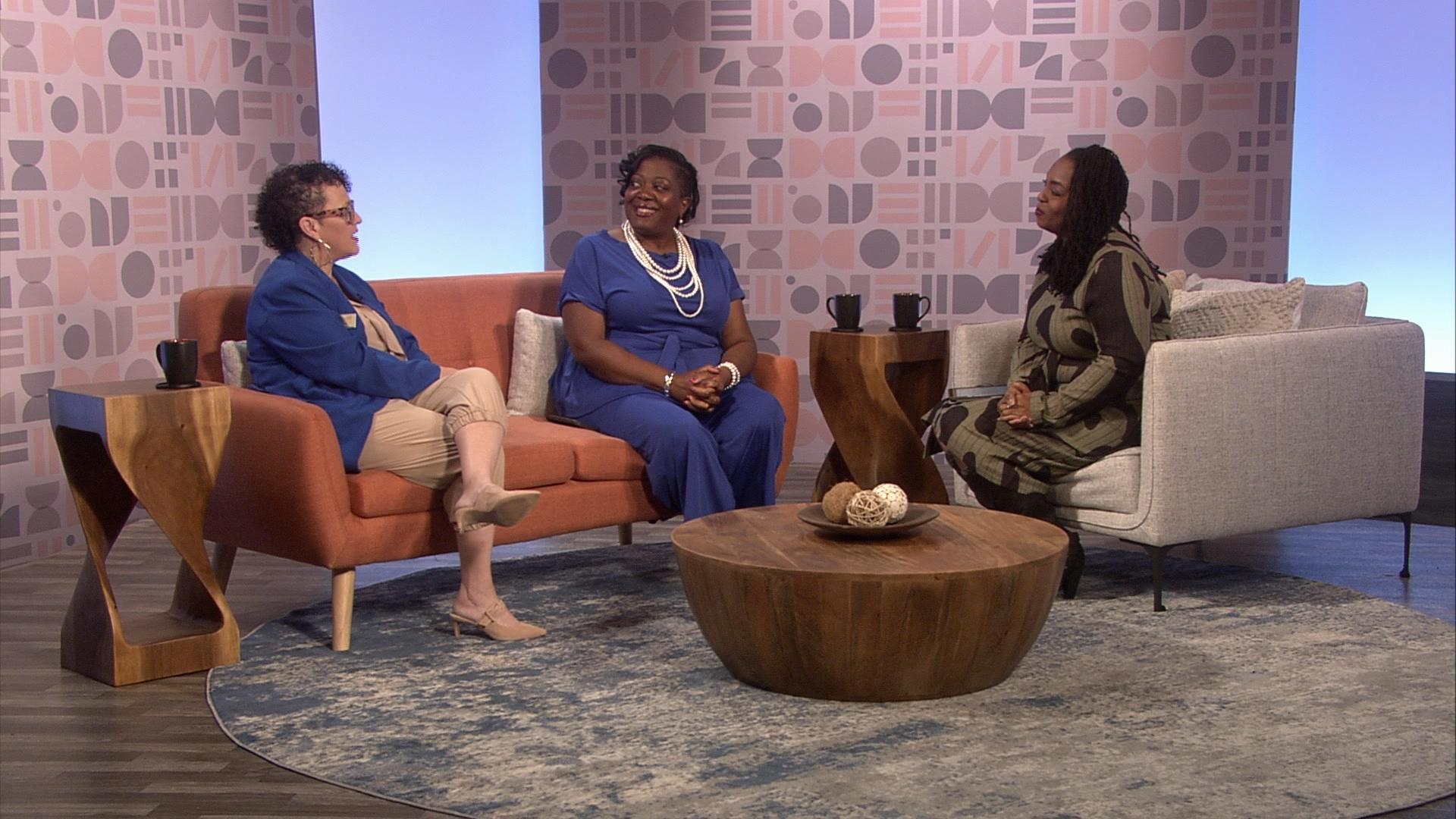 Host of Black Issues Forum Kenia Thompson and panelists.