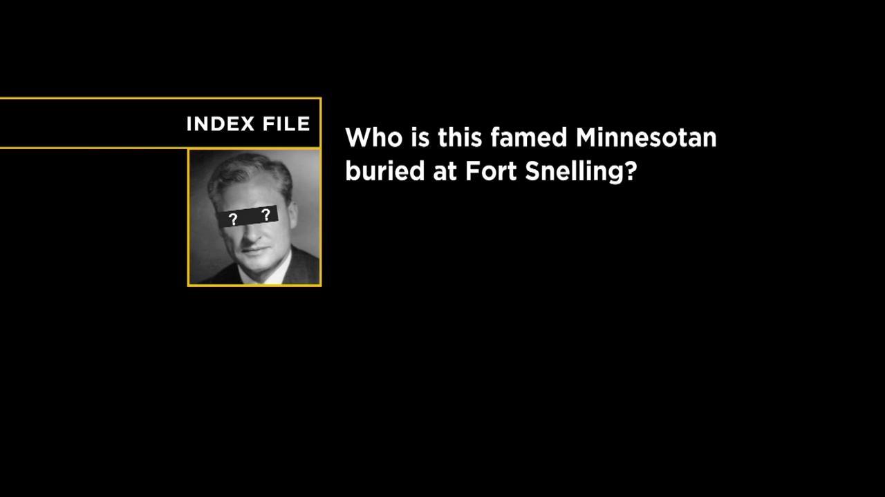 The Index File Section | Famed Fort Snelling Cemetery