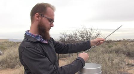 Video thumbnail: Issues & Answers New Mexicans Use Rain Gauges to Help Scientists Map Precip.