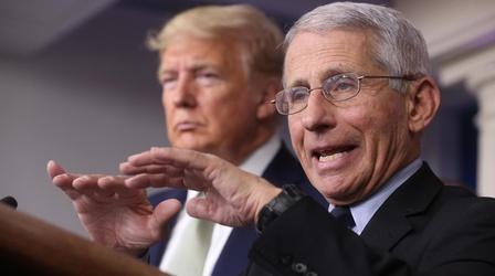 Video thumbnail: PBS NewsHour Dr. Fauci on what Americans can do to limit pandemic’s harm