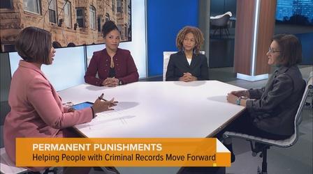 Video thumbnail: Chicago Tonight: Black Voices Permanent Punishment Conversation: Clearing Records