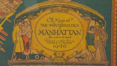 Appraisal: 1926 C.V. Farrow Manhattan Poster Map