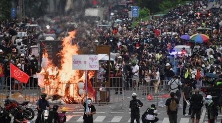 Video thumbnail: PBS NewsHour Dissidents are fleeing Lukashenko’s Belarus after crackdown
