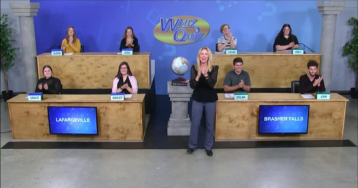 Whiz Quiz SemiFinal 1 LaFargeville vs. Brasher Falls 2021 Season