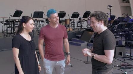 Video thumbnail: In Concert at the Hollywood Bowl Rodrigo y Gabriela and Gustavo Dudamel on Playing Abroad