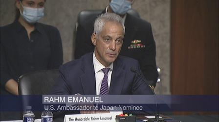 Video thumbnail: Chicago Tonight Emanuel Looks to Future on Anniversary of McDonald's Death