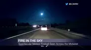 Meteor Fireball Seen Across Midwest
