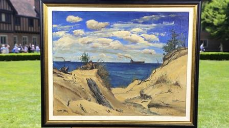 Video thumbnail: Antiques Roadshow Appraisal: Zoltan Sepeshy Oil Painting, ca. 1935