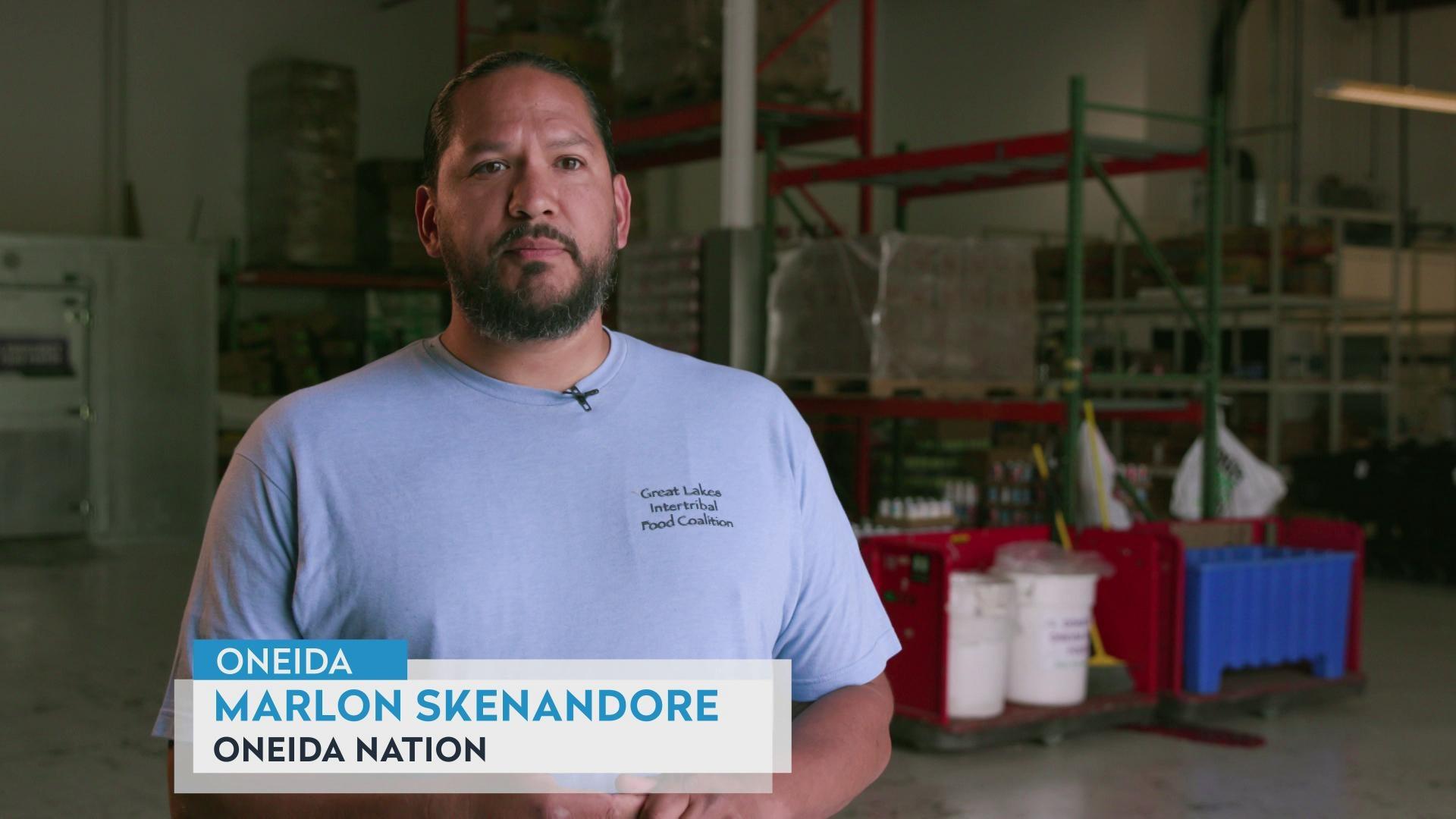 Marlon Skenandore on Wisconsin’s Tribal Elder Food Box work