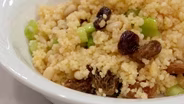 Couscous with Raisins - Kate's Quick Bites