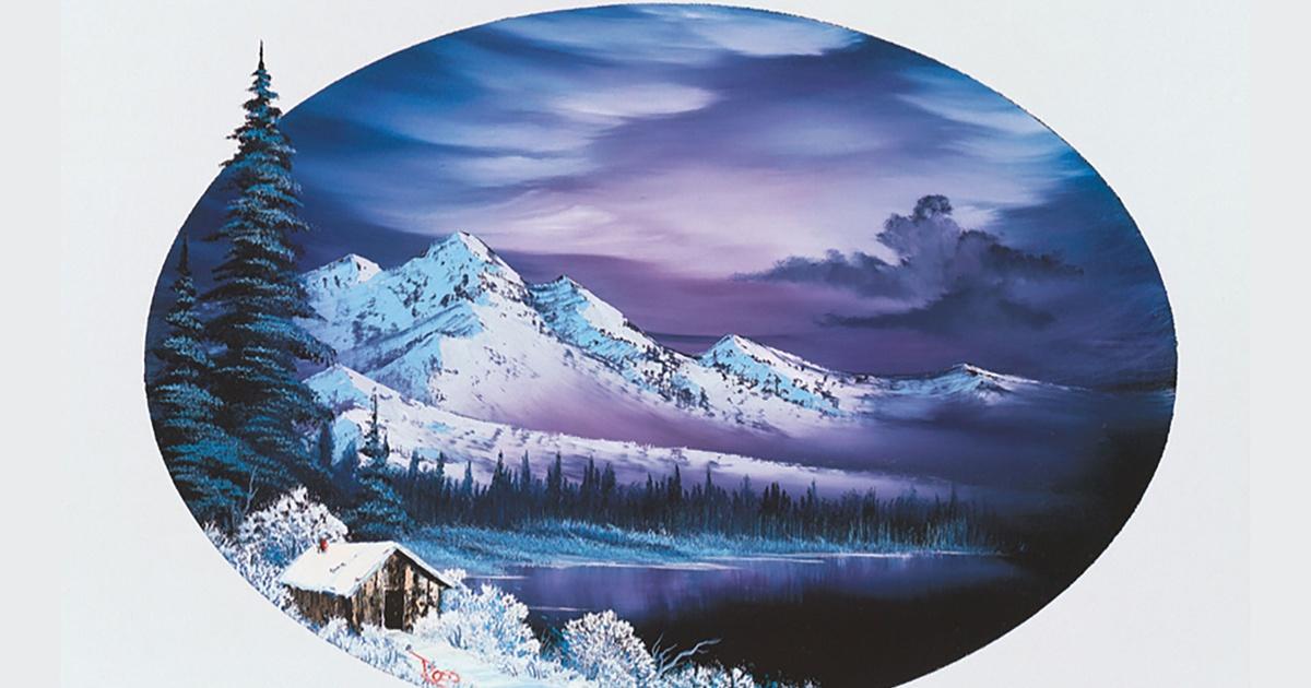 The Best Of The Joy Of Painting With Bob Ross | Hidden Winter Moon Oval |  Season 39 | Episode 3917 | Pbs Nc