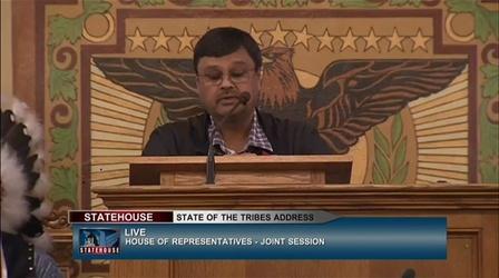 Video thumbnail: Statehouse 2018 State of the Tribes Address