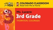 3rd Grade with Ms. Lucero – Lesson # 6
