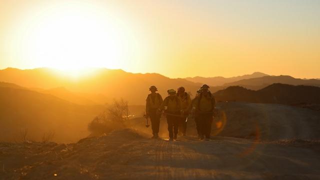 Amanda Gorman pens tribute to crews battling LA wildfires