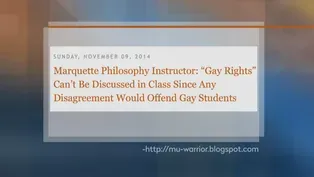 Marquette Professor Wins 'Academic Freedom' Suit