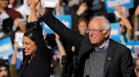 Video thumbnail: PBS NewsHour Sanders scores endorsement as centrist candidates gain