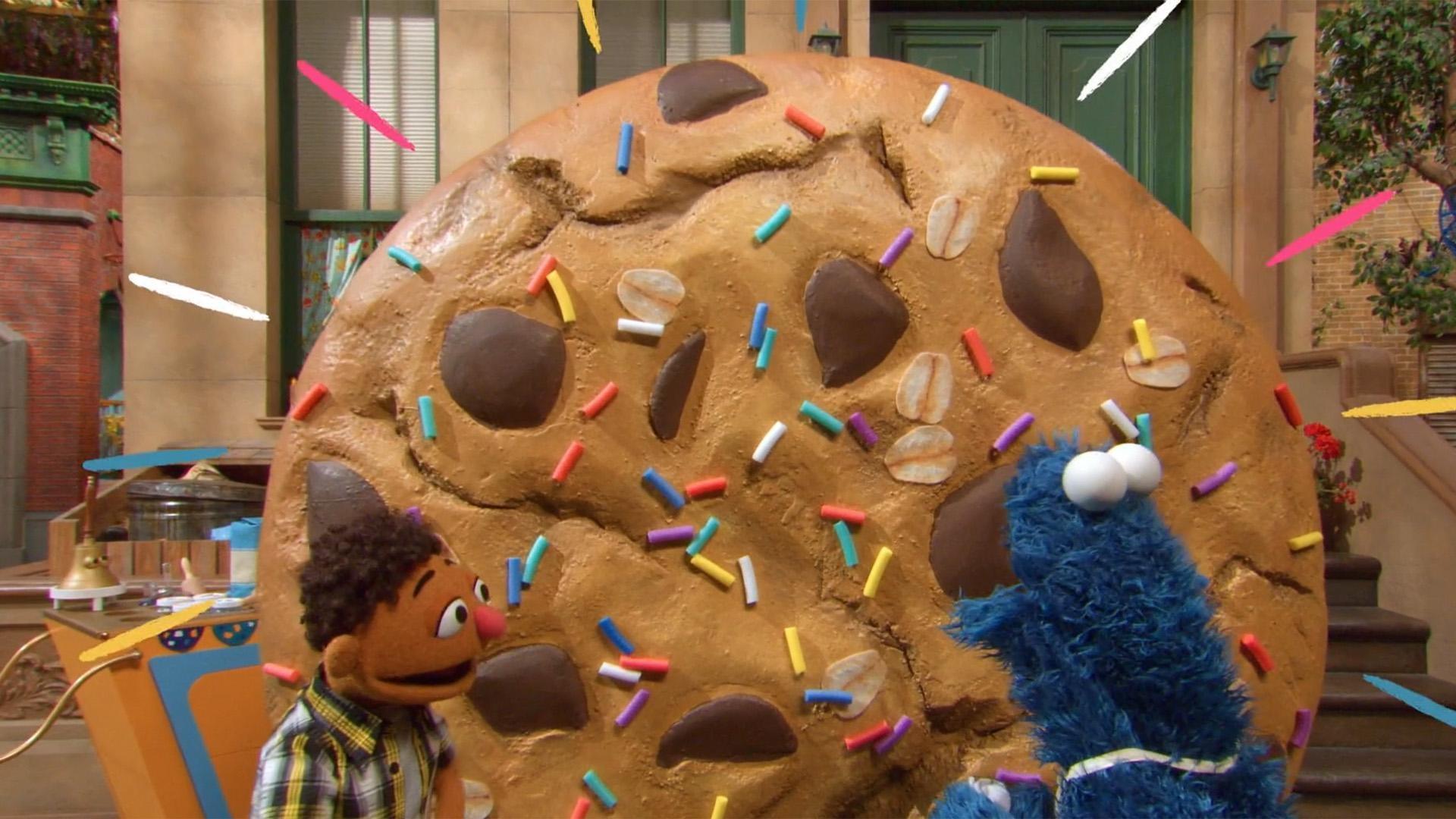 Cookie Monster's Big Puzzle