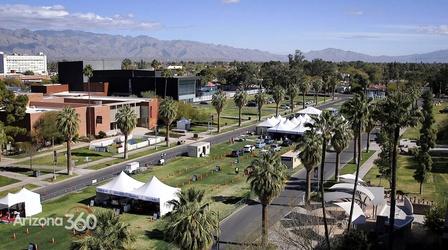 Video thumbnail: Arizona 360 High-capacity vaccine site, childhood vaccines, air travel