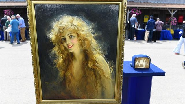 Antiques Roadshow | Appraisal: Tade Styka Dolly Grey Portrait, ca. 1920