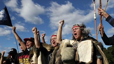 Video thumbnail: PBS NewsHour Indigenous peoples worldwide echo calls for racial justice
