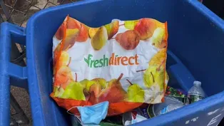 Reusable bags from food delivery creates waste build up