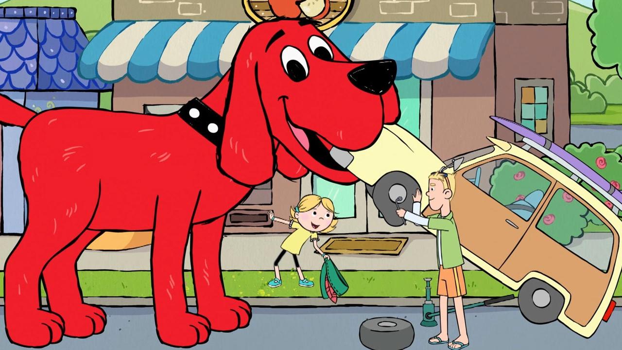 Draw with Friends! - Clifford's Big Red Rocket! 