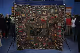 Appraisal: Embroidered Wool Animal Crazy Quilt, ca. 1900