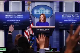 New White House press secretary on Biden's first 100 days