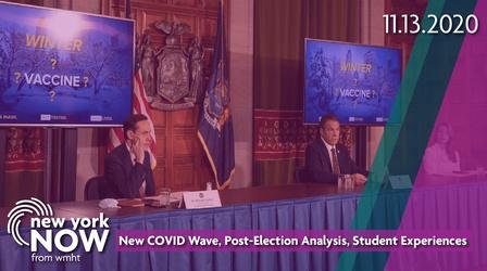 Video thumbnail: New York NOW New COVID Wave, Post-Election Analysis, Student Experiences