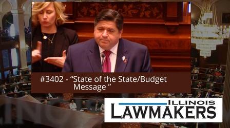 Video thumbnail: Illinois Lawmakers S34 E02: State of the State/Budget Message