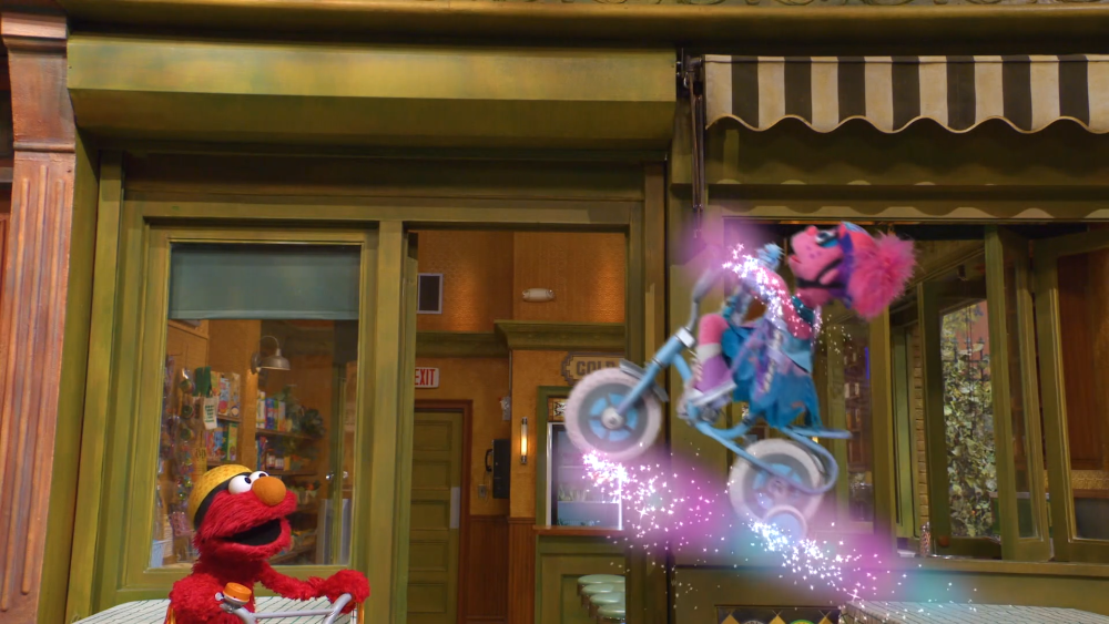 Elmo's Awesome Bike