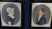 Appraisal: American Folk Art Oil Portraits, ca. 1810