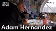 Muralist Adam Hernandez