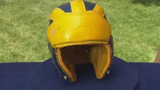 Appraisal: Michigan Wolverines Football Helmet, ca. 1940