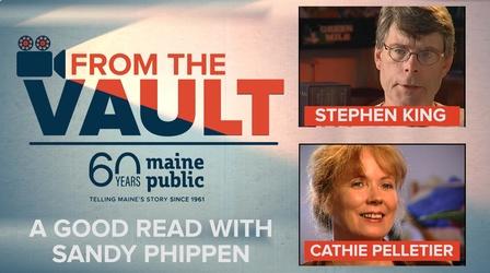 Video thumbnail: From The Vault A Good Read: Stephen King/Cathie Pelletier