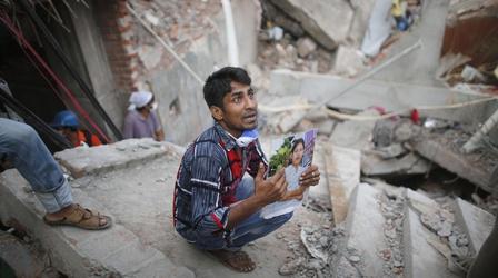 Video thumbnail: PBS NewsHour How disaster brought change to Bangladesh's garment industry